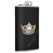 Miss America Stil Custom Signature Crosslasche Flachmann (Rechts)