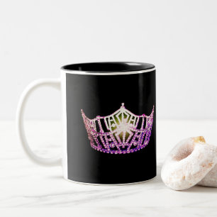 Miss America Stil Orchid Crown Tasse