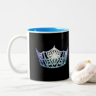 Miss America style Bby Blue Crown Tasse