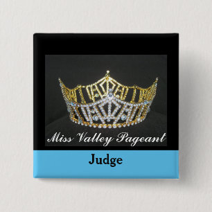 Miss America Style beurteilt das benutzerdefiniert Button