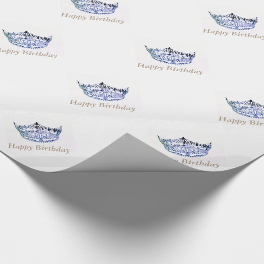 Miss America style Crosbrechpapier Geschenkpapier (Ecke)