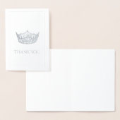 Miss America Style Crown Folienkarte (Anzeige)