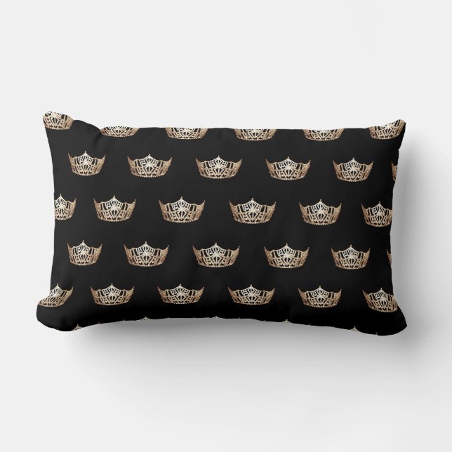 Miss America Style Crown Kissen (Vorderseite)
