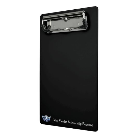 Miss America Style Crown Mini Clipboard Mini Klemmbrett (Gewinkelt2)