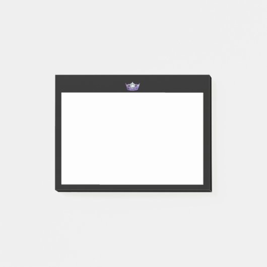 Miss America style Crown Post-it-Notes Post-it Klebezettel (Vorderseite)