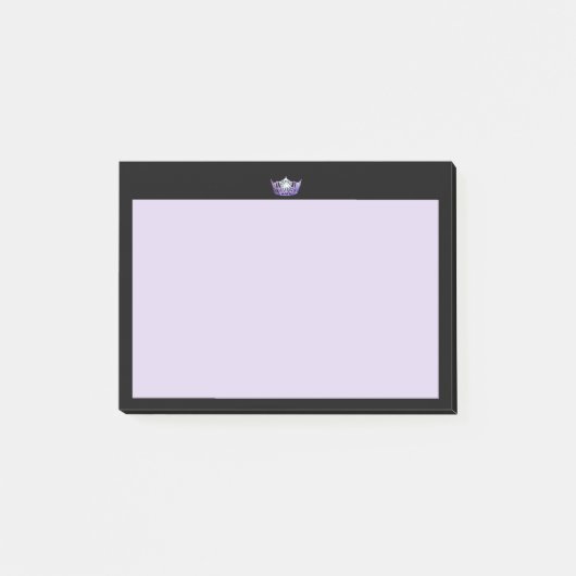 Miss America style Crown Post-it-Notes Post-it Klebezettel (Vorderseite)