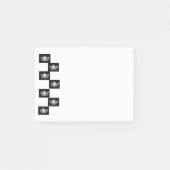 Miss America style Crown Post-it-Notes Post-it Klebezettel (Vorderseite)