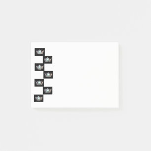 Miss America style Crown Post-it-Notes Post-it Klebezettel