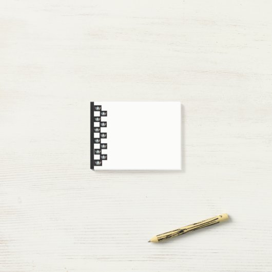 Miss America style Crown Post-it-Notes Post-it Klebezettel (Auf Schreibtisch)