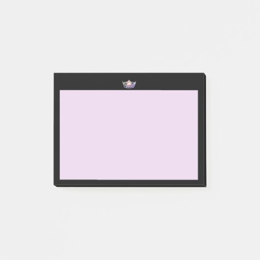 Miss America style Crown Post-it-Notes Post-it Klebezettel (Vorderseite)