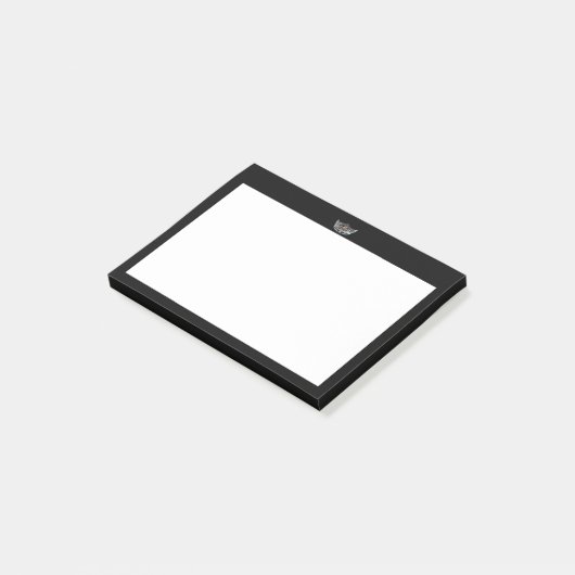 Miss America style Crown Post-it-Notes Post-it Klebezettel (angewinkelt)