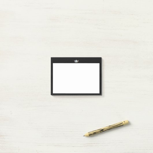 Miss America style Crown Post-it-Notes Post-it Klebezettel (Auf Schreibtisch)