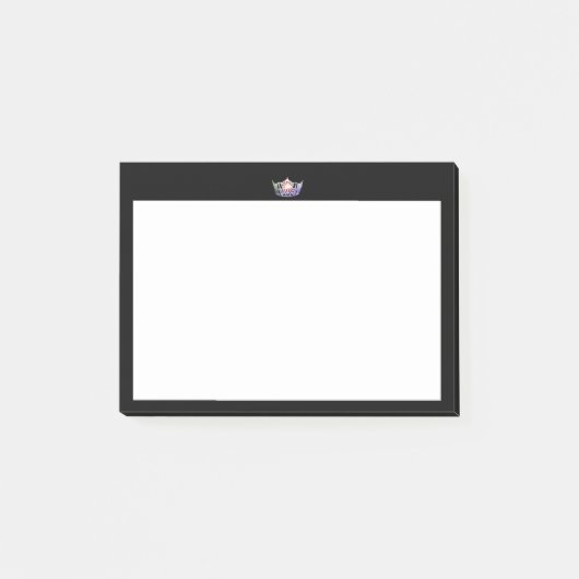 Miss America style Crown Post-it-Notes Post-it Klebezettel (Vorderseite)