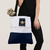Miss America style Crown Tasche Navy/Whit (Von Nahem)