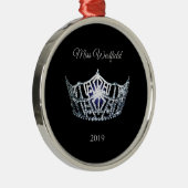 Miss America style Crown Weihnachtsschmuck (Rechts)