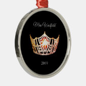 Miss America style Crown Weihnachtsschmuck (Rechts)