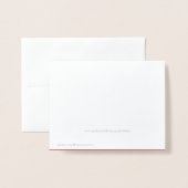 Miss America Style Foil Crown Card Folienkarte (Rückseite mit Umschlag)