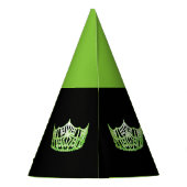 Miss America style Girls Crown Party Hat Partyhütchen (Rückseite)