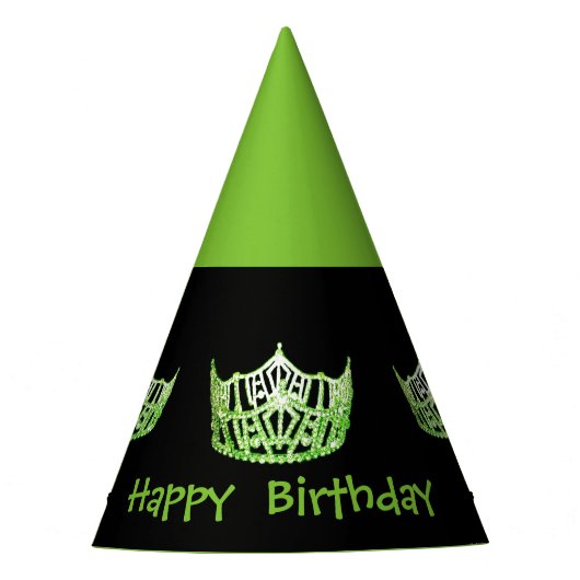 Miss America style Girls Crown Party Hat Partyhütchen (Vorderseite)