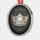 Miss America style Gold Crown Weihnachtsschmuck (Links)