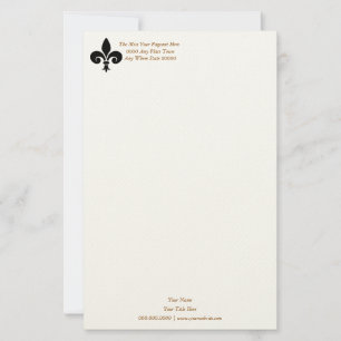 Miss America Style Lilie Stationery Sheet Briefpapier