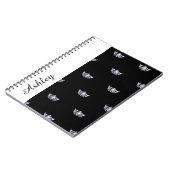Miss America Style Notebook-Crown & Individuelle N Notizblock (Linke Seite)