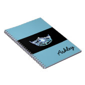 Miss America style Notebook-Crown & Individuelle N Notizblock (Rechte Seite)