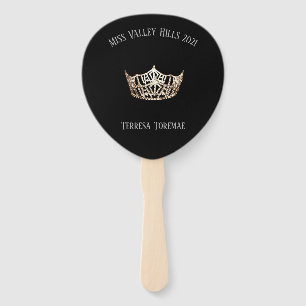 Miss America Style Paddle Fan Fächer