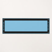 Miss America Style Pageant Crown Custom Yoga Mat Yogamatte (Vorderseite (Horizontal))