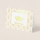 Miss America Style Pageant Crown Folienkarte (Vorderseite)