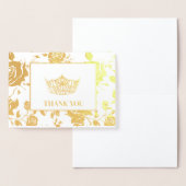 Miss America Style Pageant Crown Folienkarte (Anzeige)