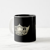 Miss America Style Pageant Crown Tasse (Vorderseite Links)