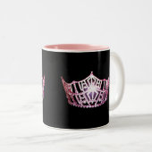 Miss America Style Pageant Crown Tasse (VorderseiteRechts)