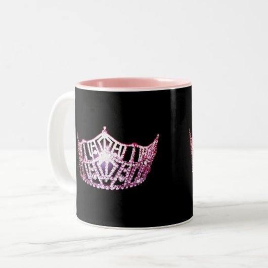 Miss America Style Pageant Crown Tasse (Vorderseite Links)