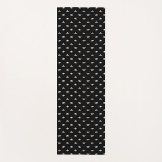 Miss America Style Pageant Crown Yoga Mat Yogamatte (Vorderseite)