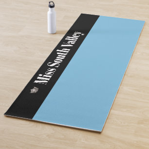 Miss America Style Pageant Crown Yoga Mat Yogamatte