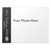 Miss America Style Pageant Foto Autograph Pad Notizblock (Vorderseite)