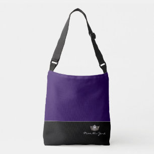 Miss America Style Silver Crown Bag Tragetaschen Mit Langen Trägern
