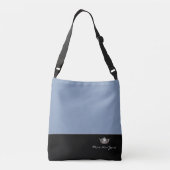 Miss America Style Silver Crown Bag Tragetaschen Mit Langen Trägern (Rückseite)