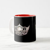 Miss America Style Silver Crown Tasse (Vorderseite Links)