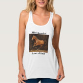 MISS AMERICA TANK TOP (Vorderseite)