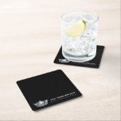 Miss America tippen Live Your Dream Paper Unterset Rechteckiger Pappuntersetzer (Vor Ort)