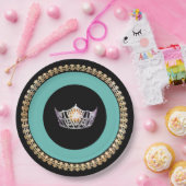 Miss America Turquoise Crown 9" Teller (Party)