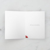 Miss America USA Red Roses Greeting Card-Congrats Karte (Innenseite)