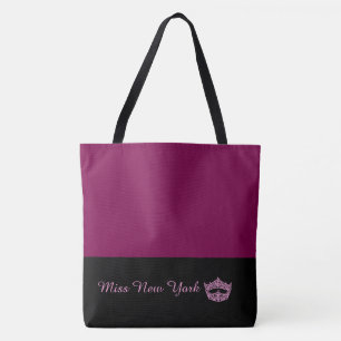 Miss America wie Krone große Wein-Tasche Tasche