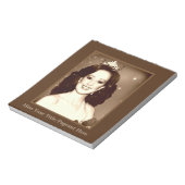 Miss American Pageant Autograph Sheets Notizblock (Rotiert)