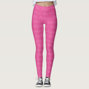 Miss American Print Womens Leggings