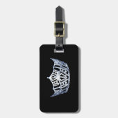 Miss Amerika-Art Kronen-Gepäckanhänger Gepäckanhänger (Vorderseite vertikal)