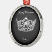 Miss Amerika-Art Ornament Aus Metall (Links)