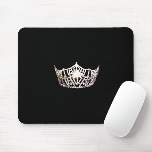 Miss Amerika-Kronen-Mausunterlage Mousepad (Mit Mouse)